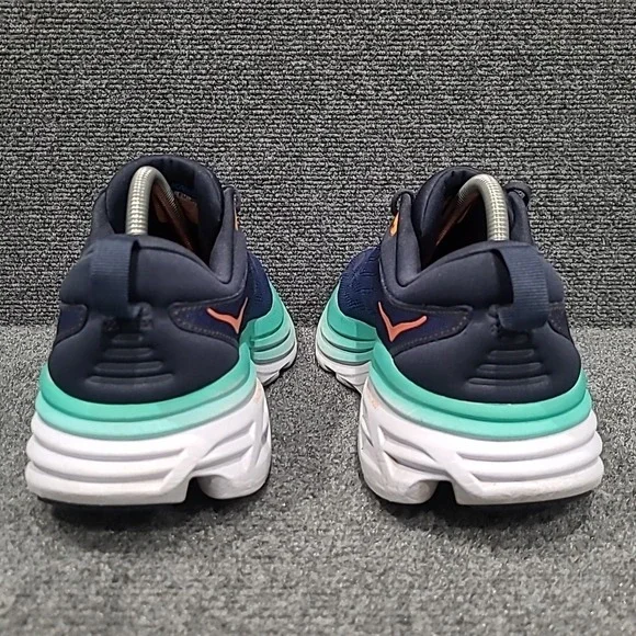 Hoka Bondi 8  Womens Sz 10.5 B‎ Outer Space Bellwether Blue Running 1127952 OSBB - Picture 5 of 16